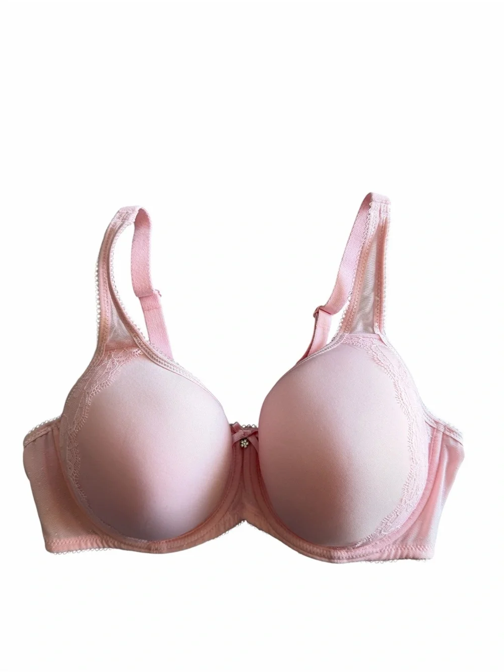 Wacoal Women's Retro Chic Underwire T-Shirt Bra 853186 Pink Seamless Size 36D